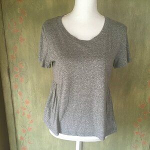 Heather Gray Top by Current Elliott Size 0 (Small)